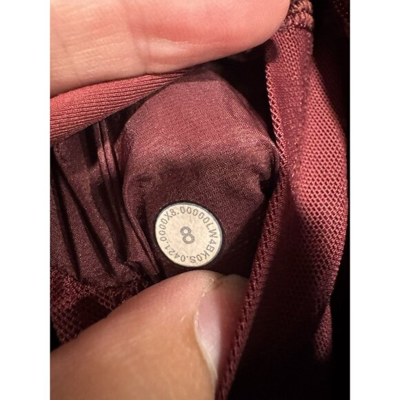 Lululemon Down For It All Jacket Cassis Size 8 * Read* - Picture 6 of 6
